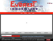 Tablet Screenshot of everestimmobiliare.it